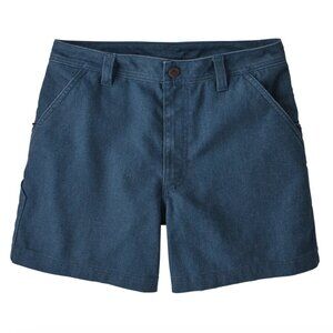 Patagonia Worn Wear Women's All Seasons Hemp Canvas Shorts Stone Blue